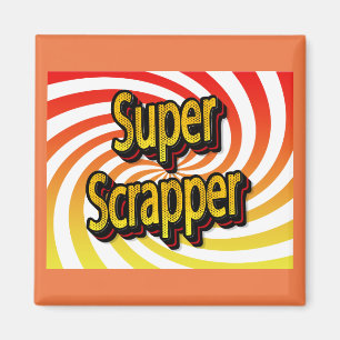 Cropper Scrapbook Crafter Magnet