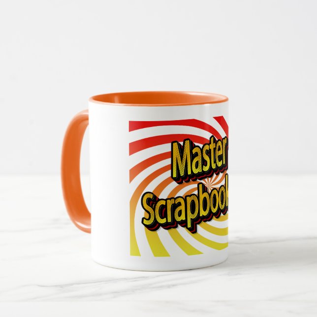 Cropper Scrapbook Crafter  Mug (Front Left)
