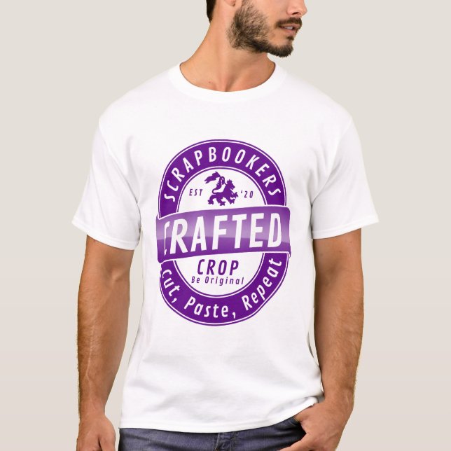 Cropper Scrapbook T-Shirt (Front)