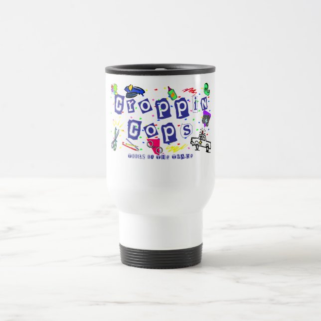 Croppin Cops Travel Mug (Center)