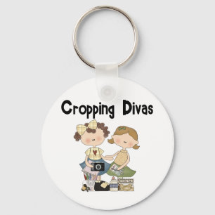 Cropping Divas Keychain