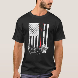 Crops Feeding Farming Farmer Cow Goat T-Shirt