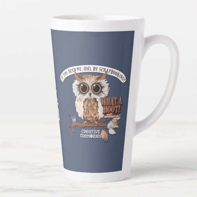 Croptoberfest 2023 Lg Latte Mug Blue - Personnalis (Droite)