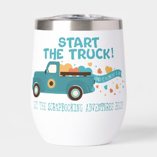 CROPTOBERFEST 2024 Wine Tumbler B Start the Truck 