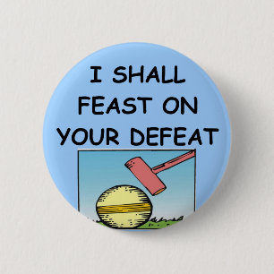 croquet 2 inch round button