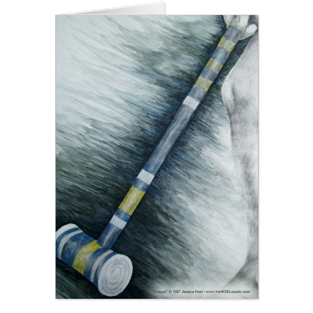 Croquet Card (Front)