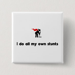 Croquet Hero 2 Inch Square Button