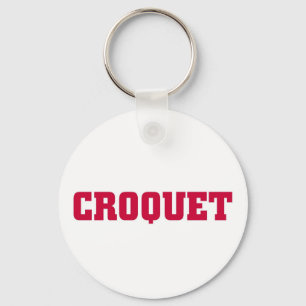 Croquet Keychain