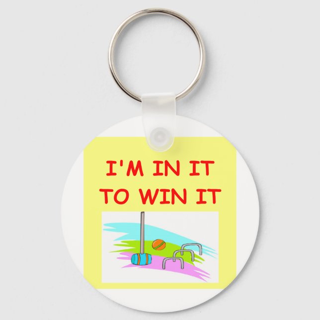croquet keychain (Front)