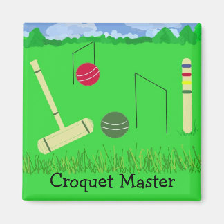 Croquet Master Magnet