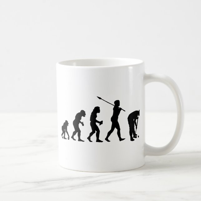 Croquet Player Coffee Mug (Right)