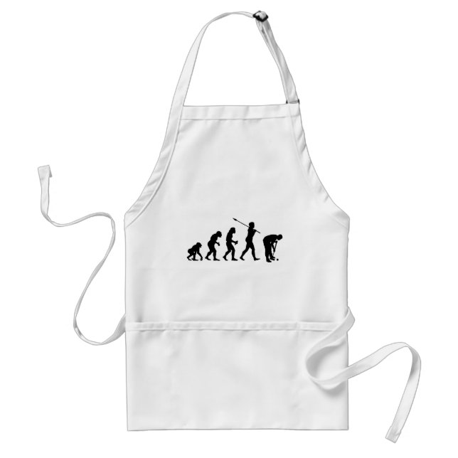 Croquet Player Standard Apron (Front)