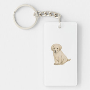 Croquis adorable de chiot labrador