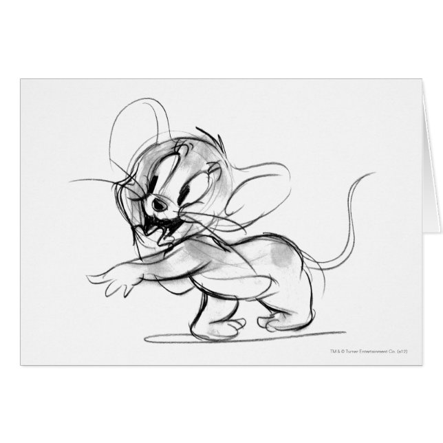 Croquis Jerry Bashful (Devant horizontal)