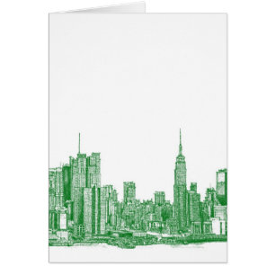 Croquis vert de NYC