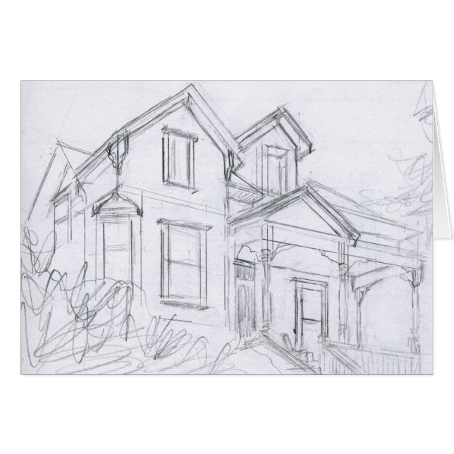 Croquis victorien (Devant horizontal)