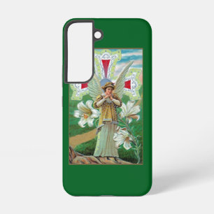 Cross And Angel Praying Samsung Galaxy Case