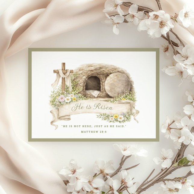 Cross and Tomb | Resurrection Day Card (Creator Uploaded)