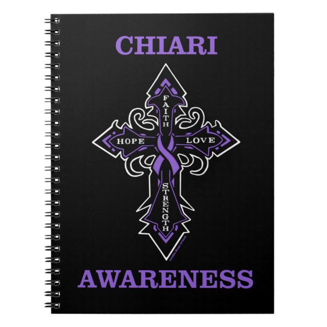 Cross/Awareness...Chiari Notebook (Front)