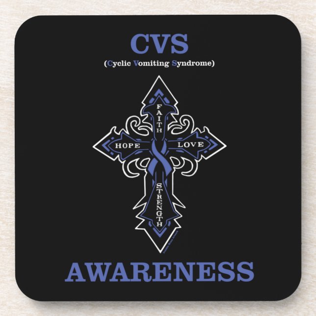 Cross/Awareness...CVS Coaster (Front)
