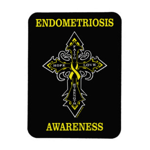 Cross/Awareness...Endometriosis Magnet