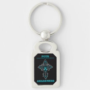 Cross/Awareness...POTS Keychain