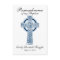 Cross - Baptism Christening Prayer Card