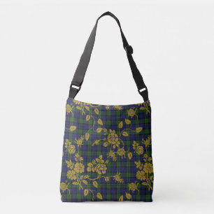 Cross Body Tote in Blackwatch Rococo Tartan
