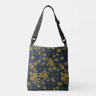 Cross Body Tote in Blackwatch Rococo Tartan