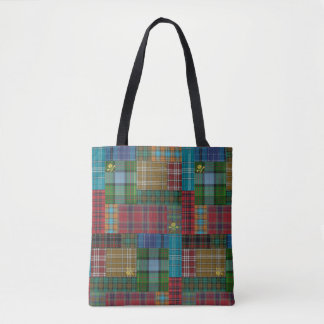 Cross Body Tote in Torr Fionn Tartan Quilt Bag