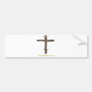 Cross Bumper Sticker