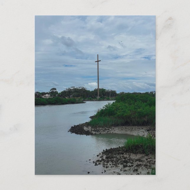 Cross by the Water Postcard (Front)