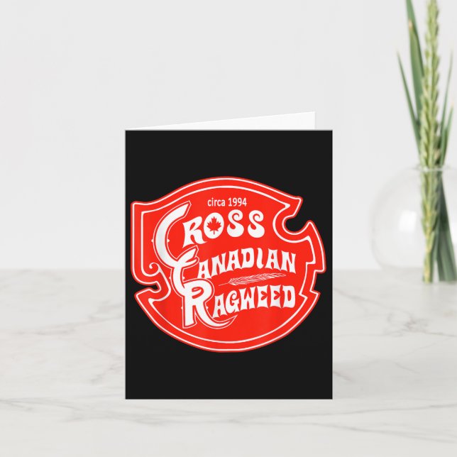 Cross Canadian Ragweed  Card (Front)