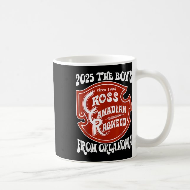Cross Canadian Ragweed The Boys From Oklahoma Conc Coffee Mug (Right)