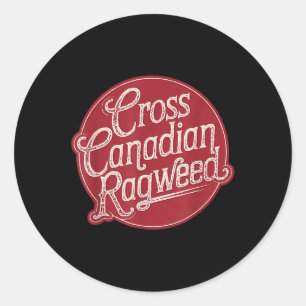 Cross Canadian Ragweed Vintage Classic Round Sticker