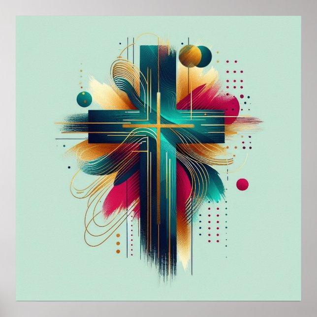 Cross Christian poster (Front)