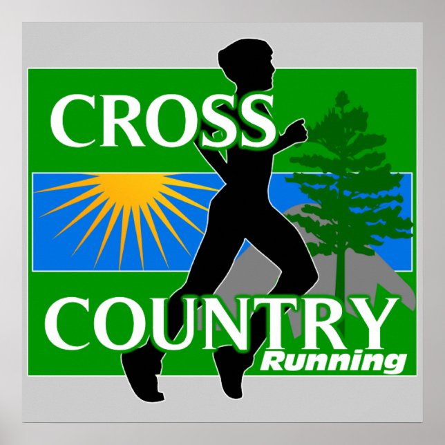 Cross Contry Running Poster (Front)