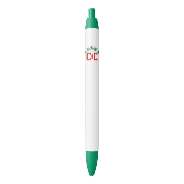 Cross country black ink pen (Front Vertical)