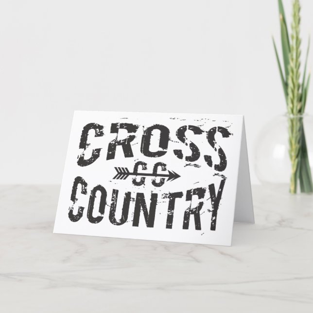 Cross Country Card (Front)