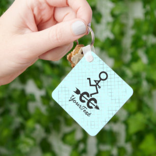 Cross Country - CC Running Keychain