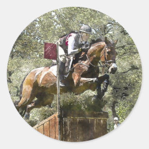 Cross Country Classic Round Sticker