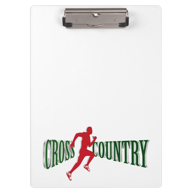 Cross country clipboard (Front)
