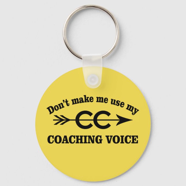 Cross Country Coach Key Chain Gift (Front)
