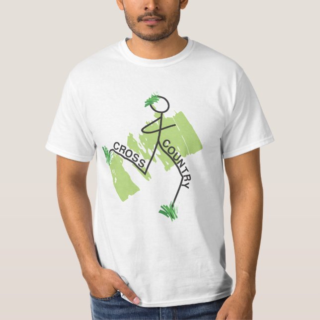 Cross Country Grass Runner T-Shirt (Front)