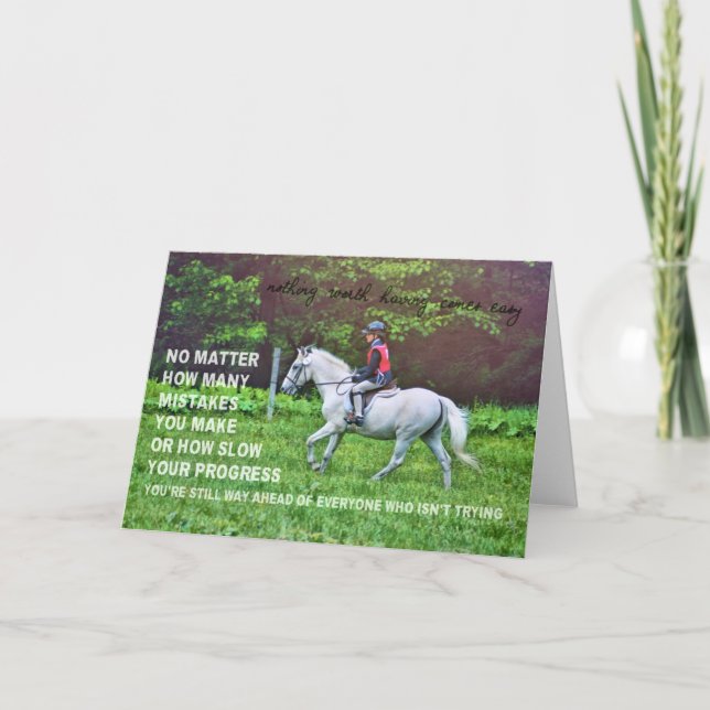 CROSS COUNTRY Greeting Card (Front)