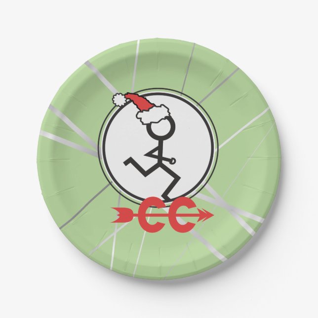 Cross Country Holiday Runner © Green Paper Plate (Front)