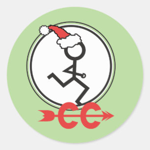 Cross Country Holiday Runner © Stickers verts