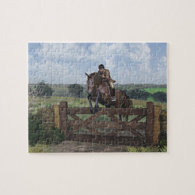 Cross Country Jumper Puzzle (Horizontal)