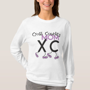 Cross Country Mom - XC Runner Mother T-Shirt