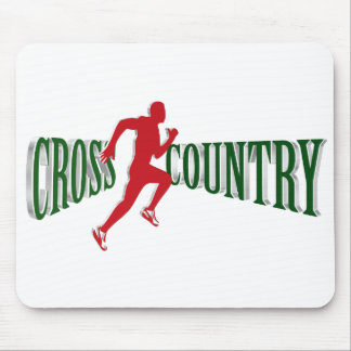 Cross country mouse pad
